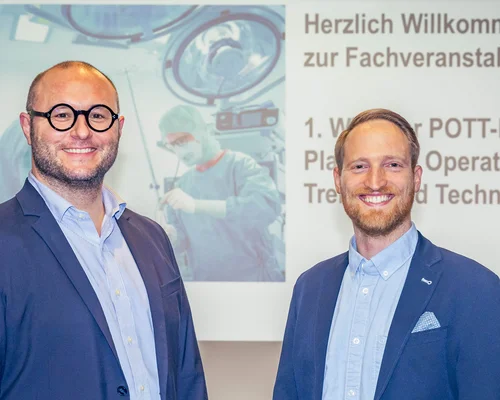 Prof. Dr. Dr. Heiko Sorg und Dr. Lars Hendricks