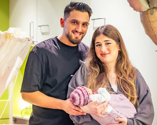 Subeida und Mahmud Siala mit Fatima
